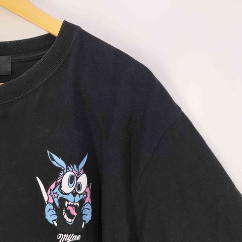 マイン MYne KENTOO 両面プリント クルーネックTシャツ メンズ