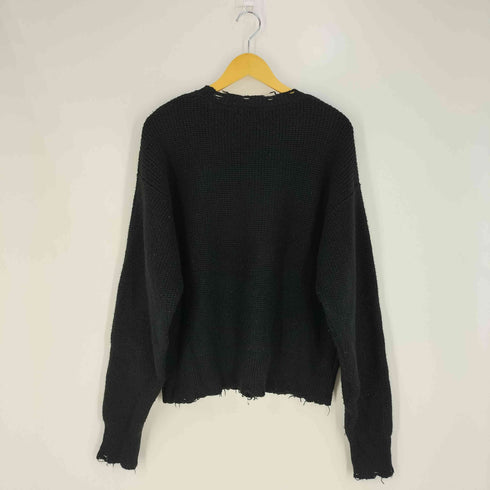 マイン MYne Broken Knit Pullover ブロークンニットプルオーバー クラッシュセーター メンズ JPN:L