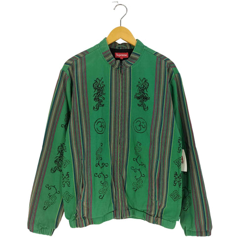シュプリーム Supreme Woven Striped Batik Jacket ウーブン ストライプ バティック ジャケット メンズ import:M