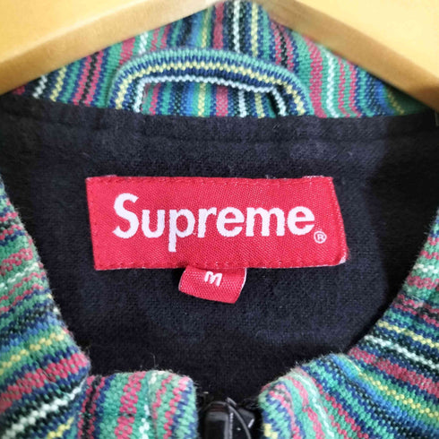 シュプリーム Supreme Woven Striped Batik Jacket ウーブン ストライプ バティック ジャケット メンズ import:M