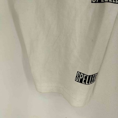 SPELLEDIT プリントデザイン L/S Tシャツ メンズ