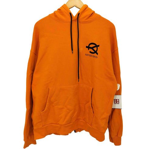 オーワイ OY NEVER MIND BACK ZIP HOODIE バックジップ パーカー メンズ