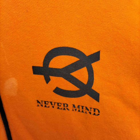 オーワイ OY NEVER MIND BACK ZIP HOODIE バックジップ パーカー メンズ