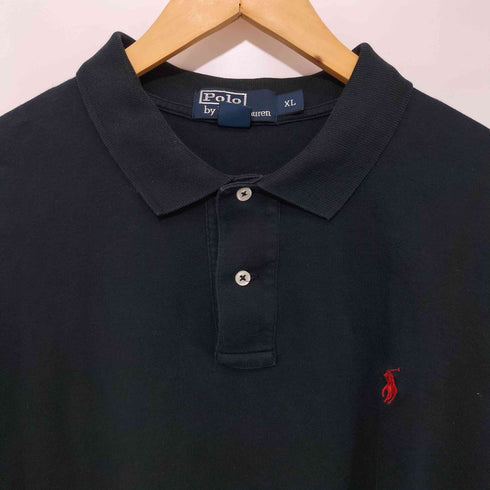 ポロバイラルフローレン Polo by RALPH LAUREN 90S ポニー刺繍 ショートスリーブ コットンポロシャツ メンズ import:XL
