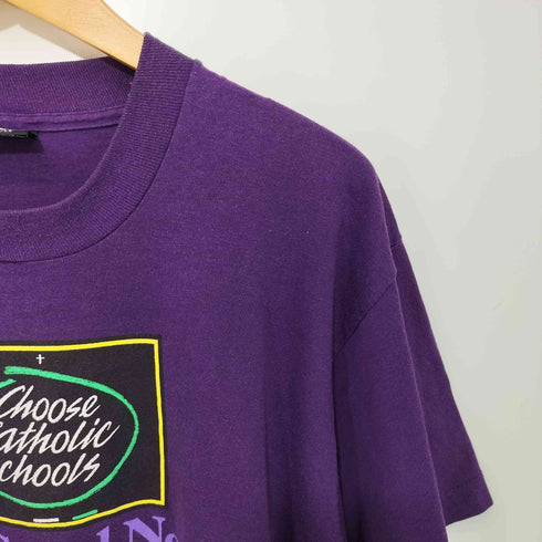 スクリーンスターズ SCREEN STARS 90S 黒タグ シングルステッチ ロゴプリント ショートスリーブクルーネックTシャツ メンズ import:XL