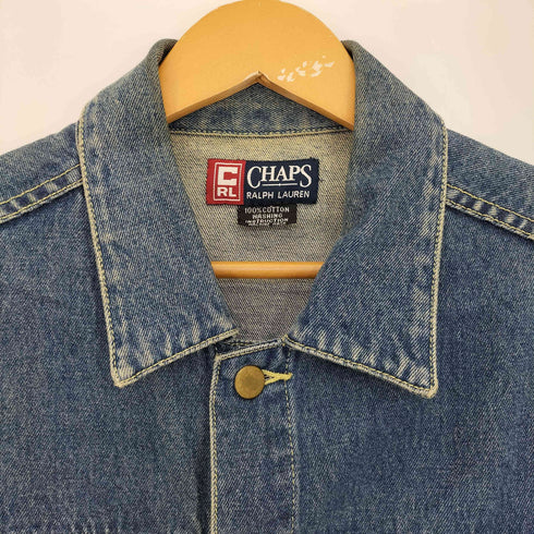 チャップスラルフローレン CHAPS RALPH LAUREN 90s 2nd セカンド型 デニムジャケット メンズ