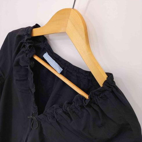 マサキマツシマ MASAKI MATSUSHIMA MADE IN FRANCE ドローコード L/S ワンピース レディース