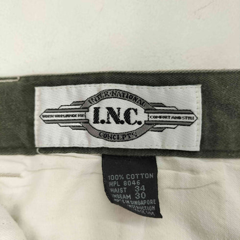 I.N.C. 2タックチノパンツ メンズ 34X30