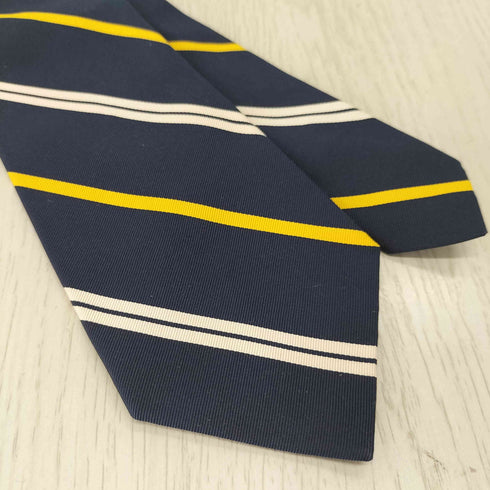 ラルフローレン RALPH LAUREN シルクコットンストライプネクタイ メンズ