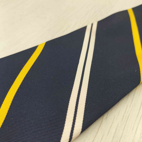 ラルフローレン RALPH LAUREN シルクコットンストライプネクタイ メンズ