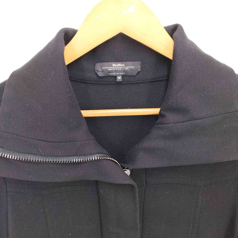 マックスマーラウィークエンド MAX MARA WEEKEND イタリア製 ジップアップ ショールカラーコート レディース import:M