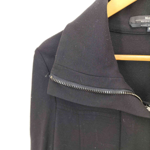 マックスマーラウィークエンド MAX MARA WEEKEND イタリア製 ジップアップ ショールカラーコート レディース import:M
