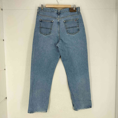 トミーヒルフィガー TOMMY HILFIGER ワイドテーパードデニムパンツ メンズ 35/30