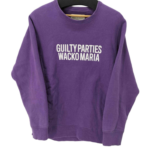 ワコマリア WACKO MARIA GUILTY PARTIES フロントプリントクルーネックスウェット メンズ JPN:M