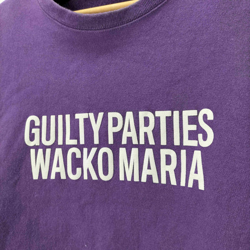 ワコマリア WACKO MARIA GUILTY PARTIES フロントプリントクルーネックスウェット メンズ JPN:M