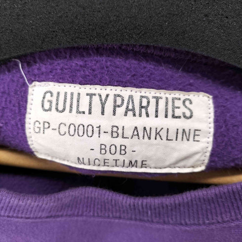 ワコマリア WACKO MARIA GUILTY PARTIES フロントプリントクルーネックスウェット メンズ JPN:M