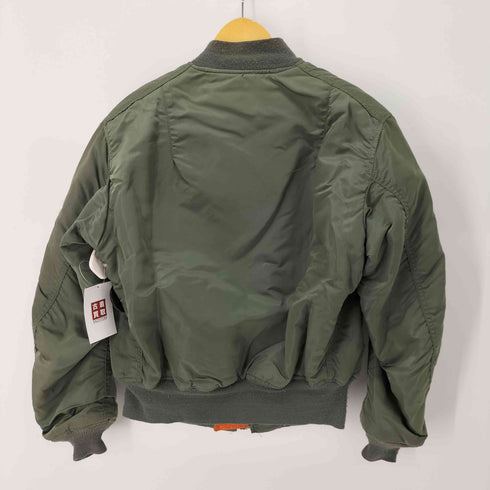 アルファインダストリーズ ALPHA INDUSTRIES USA製 IDEALジッパー MA-1 フライトジャケット メンズ import:M