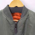 アルファインダストリーズ ALPHA INDUSTRIES USA製 IDEALジッパー MA-1 フライトジャケット メンズ import:M