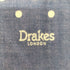 ドレイクス Drakes イタリア製 シルク混ドットハンカチーフ メンズ