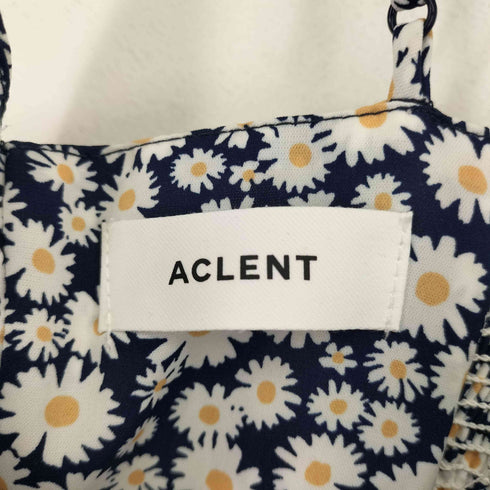 ACLENT スリット キャミワンピース レディース FREE