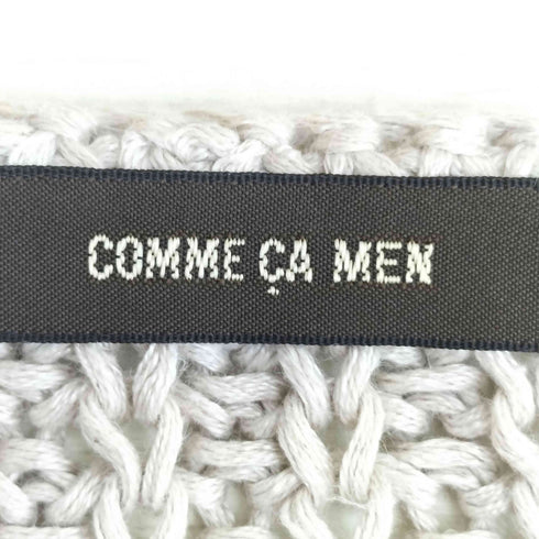 コムサメン COMME CA MEN リネン ローゲージ ニット メンズ JPN:M