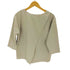 アズールバイマウジー AZUL by moussy 2WAY ASYMMETRY TUCK BLOUSE レディース JPN:M