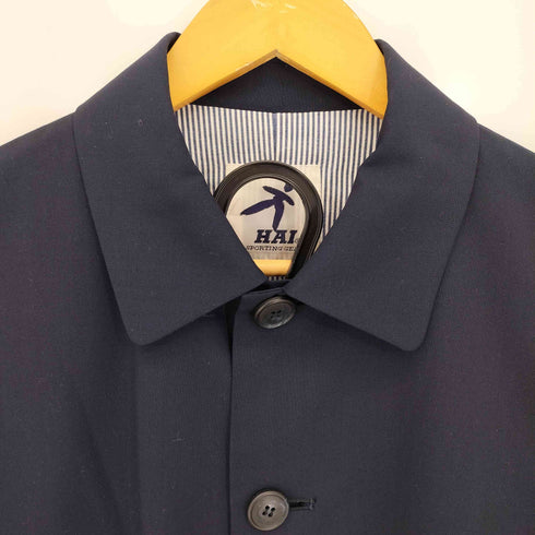 イッセイミヤケハイスポーティングギア ISSEY MIYAKE HAI SPORTING GEAR 裏地ストライプ 4Bジャケット&バックスリット ロングスカート セットアップ レディース M