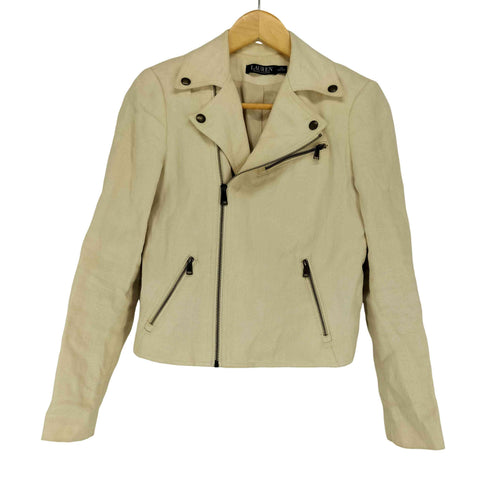 ローレンラルフローレン LAUREN RALPH LAUREN リネンヘリンボーンダブルライダース レディース 150