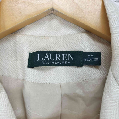 ローレンラルフローレン LAUREN RALPH LAUREN リネンヘリンボーンダブルライダース レディース 150
