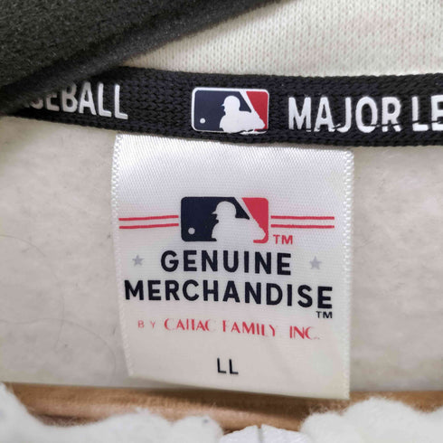 エムエルビー MLB LA刺繍 ハーフジップスウェット メンズ LL