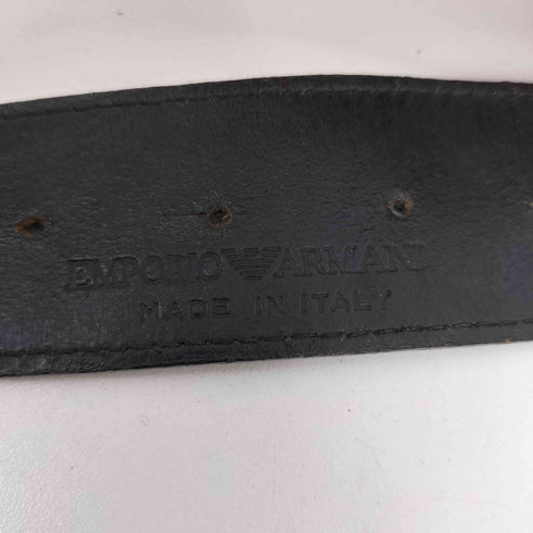エンポリオアルマーニ EMPORIO ARMANI レザーカッティングベルト レディース