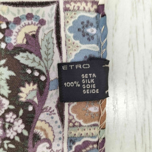 エトロ ETRO イタリア製 シルクハンカチ レディース