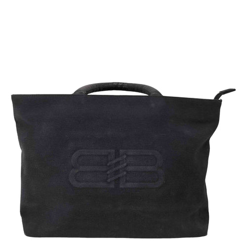 バレンシアガ BALENCIAGA ロゴ スクエアトートバッグ レディース