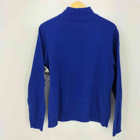 カレンスコット KAREN SCOTT ハーフジップ コットンニット レディース import:M