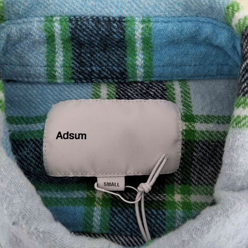 adsum フラップポケットチェックシャツ メンズ JPN:S