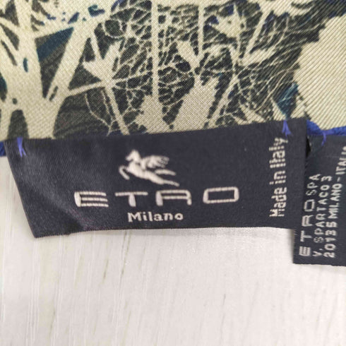 エトロ ETRO イタリア製 シルクハンカチ レディース