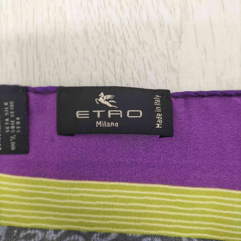 エトロ ETRO イタリア製 シルクハンカチ レディース