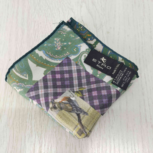 エトロ ETRO イタリア製 シルクハンカチ レディース