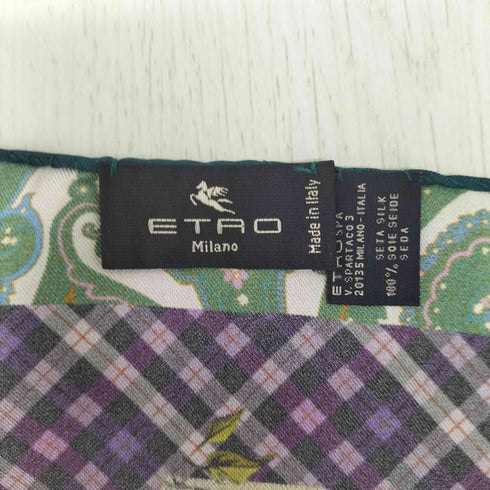 エトロ ETRO イタリア製 シルクハンカチ レディース