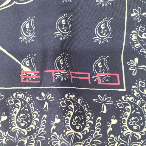エトロ ETRO イタリア製 シルクハンカチ レディース