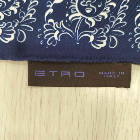 エトロ ETRO イタリア製 シルクハンカチ レディース