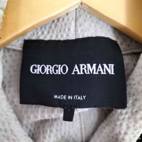 ジョルジオアルマーニ Giorgio Armani イタリア製 スタンドカラー デザインボタン フレアワンピース レディース 40