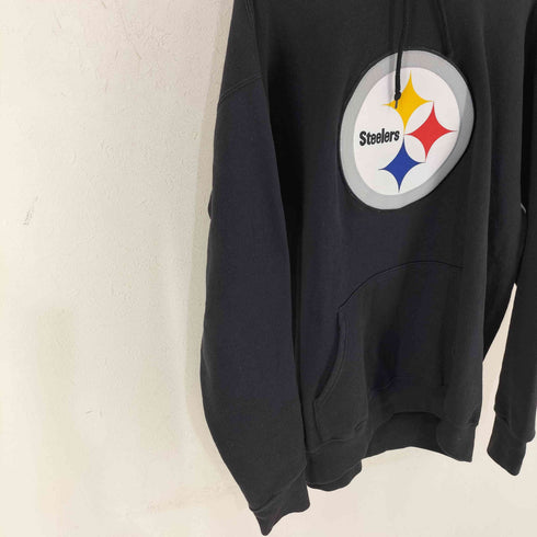 エヌエフエル NFL MADE IN HONDURAS チームワッペン スウェットパーカー メンズ import:L