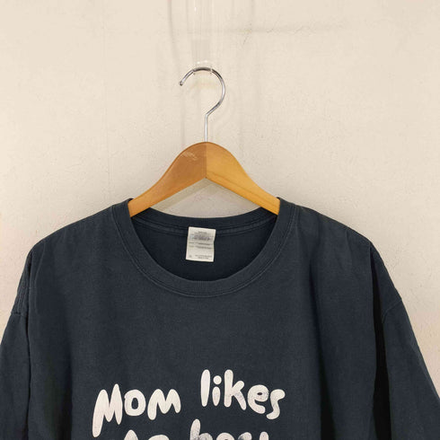 ギルダン GILDAN 00s フロントプリントTシャツ Mom likes Me best. メンズ import:XL