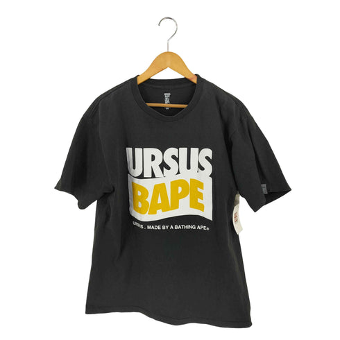 アーサスベイプ URSUS BAPE フロントロゴプリントTシャツ BAPE 裏原 メンズ XTRAL