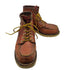 レッドウィング RED WING USA製 8131 6INCH MOC TOE BOOT IRISH SETTER アイリッシュ セッター モックトゥ ワーク ブーツ 2004年製 レディース US:6.5