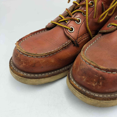 レッドウィング RED WING USA製 8131 6INCH MOC TOE BOOT IRISH SETTER アイリッシュ セッター モックトゥ ワーク ブーツ 2004年製 レディース US:6.5