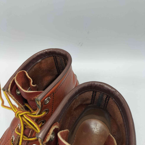 レッドウィング RED WING USA製 8131 6INCH MOC TOE BOOT IRISH SETTER アイリッシュ セッター モックトゥ ワーク ブーツ 2004年製 レディース US:6.5