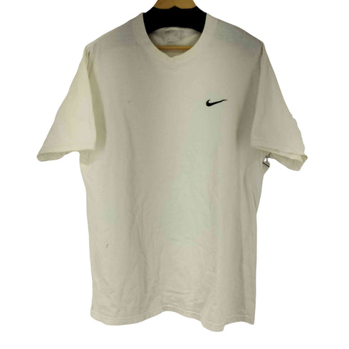 ナイキ NIKE 90s スウッシュ刺繍 クルーネックTシャツ メンズ JPN:M