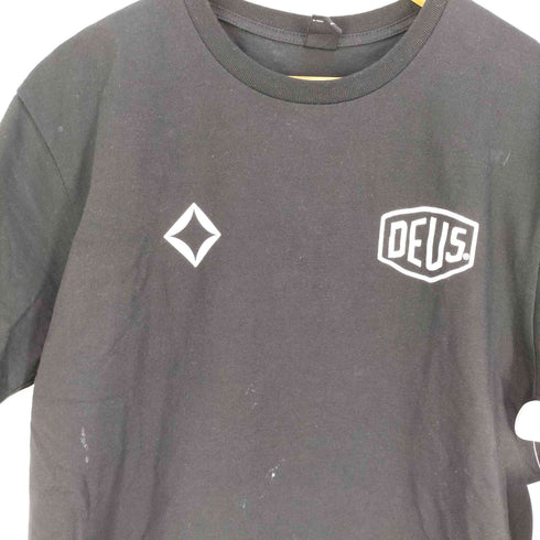 デウスエクスマキナ Deus Ex Machina × HELINOX 両面プリント クルーネック Tシャツ メンズ import:M